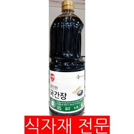 국간장(이츠웰 1.8L) 1개 식자재 업소용 대용량 진간장 햇살 샘표 마산 양조 프레시원 순창 원씨푸드 홍일 이미지