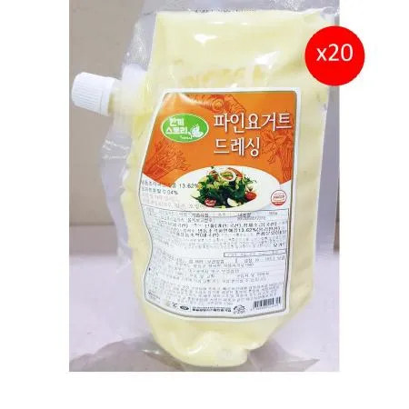 파인요거트드레싱(한끼스토리 500g) X20 이미지