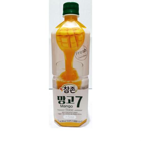 망고원액(참존 835ml) 1개 식자재 업소용 대용량 쉘몬 망고 과일 참존 프리스 스무디만들기 아임요 라온 토브웰 이미지