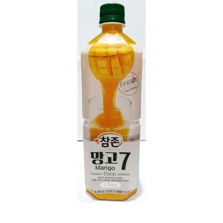 망고원액(참존 835ml) 업소용 카페재료 망고시럽 망고농축액 과일원액 스무디재료 빙수재료 칵테일베이스