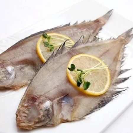 국산 반건조 손질 물가자미 (2미) X5 손질물가자미 생선구이 맥주안주 술안주 간편안주 식당용 해산물 이미지