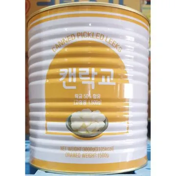 락교SS 이엔 3k 1개 식자재 업소용 대용량 삼도 코우인터내셔널 락교 일식집 이엔 쿡샵 신슈 해울 통조림