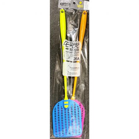 파리채(일조 2p 15x48)X10개 모기채 해충퇴치 벌레퇴치 위생용품 업소용 대량구매 식당 방역용품