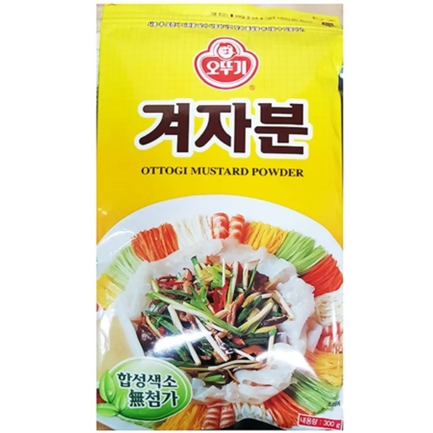 겨자가루(오뚜기 300g)X12 식자재 업소용 양념 소스재료 향신료 겨자 연겨자 머스타드 이미지