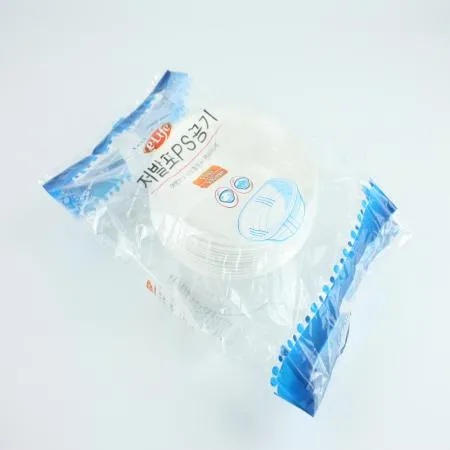 롯데-저발포ps공기 150Ø 공기 일회용품 업소용 대용량 ps공기 플라스틱공기 밥공기 국공기 포장용기 식당용 이미지