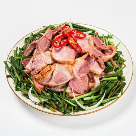 오븐구이 오리슬라이스 200gX4팩 업소용 식자재 대용량 식당메뉴 오븐구이오리 훈제오리 오리고기 냉동오리 오리가슴살 이미지