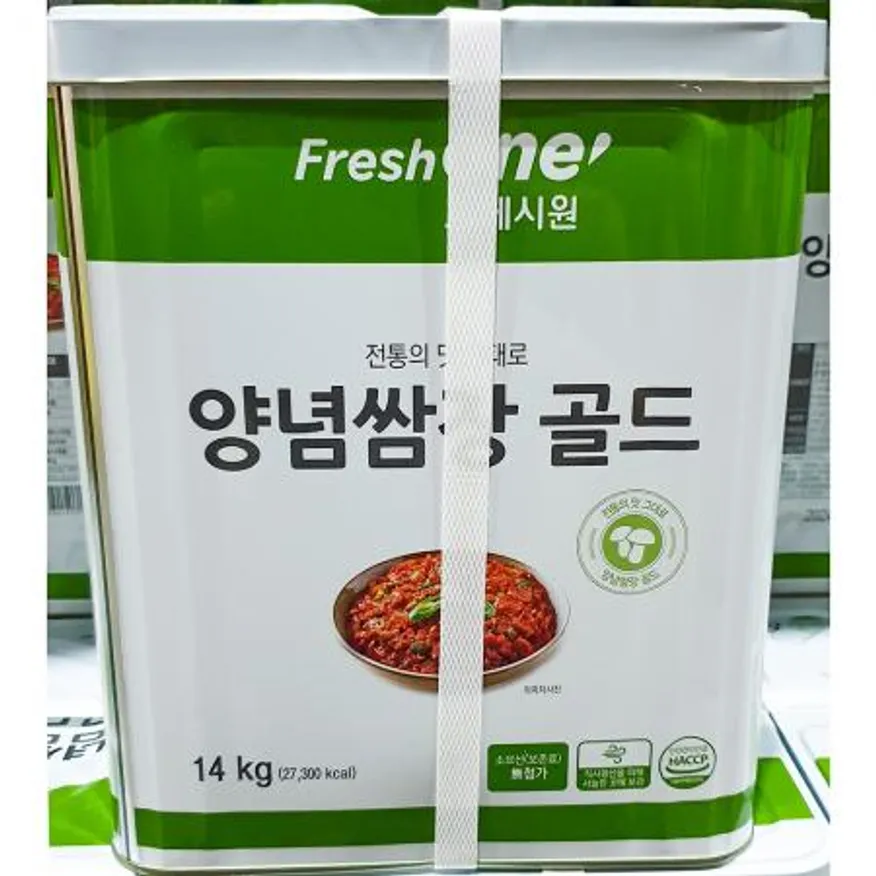 프레시원 양념쌈장 골드 14k 쌈장 업소용 대용량 식자재 도매 식당용 고기쌈장 양념장 한식 양념 된장쌈장 이미지
