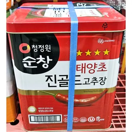 진골드 고추장 별4(대상 14K) 장류 한식재료 식자재 업소용 대용량 태양초고추장 대상고추장