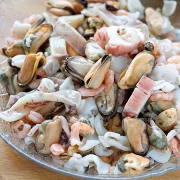 냉동 해물모듬 600g