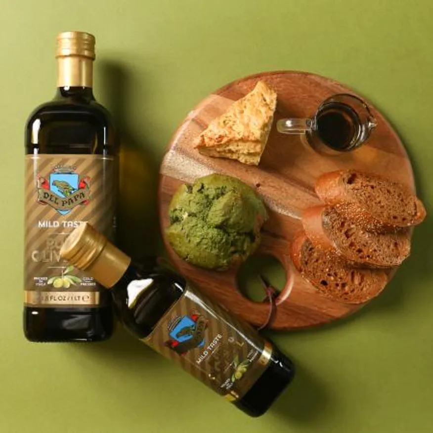 델파파 퓨어 올리브유 500ml 혼합 식용유 요리용 오일 식자재 업소용 식당 기름 급식 이미지