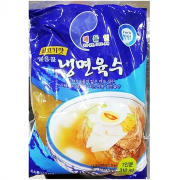 냉면육수(해인 310g) 30개 식자재 업소용 대용량 해인 비셰프 냉면 면사랑 업소 얼음골 해든나라 쇠고기육수 냉면육수