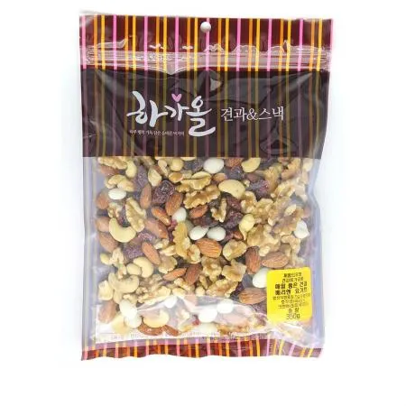 (하가올소)매일좋은견과 베리앤요거트(350g) 1개 식자재 업소용 대용량 하가올소 더착한푸드 호두분태 토호 호박씨 마른안주 튀김마늘 땅콩초코볼 국산