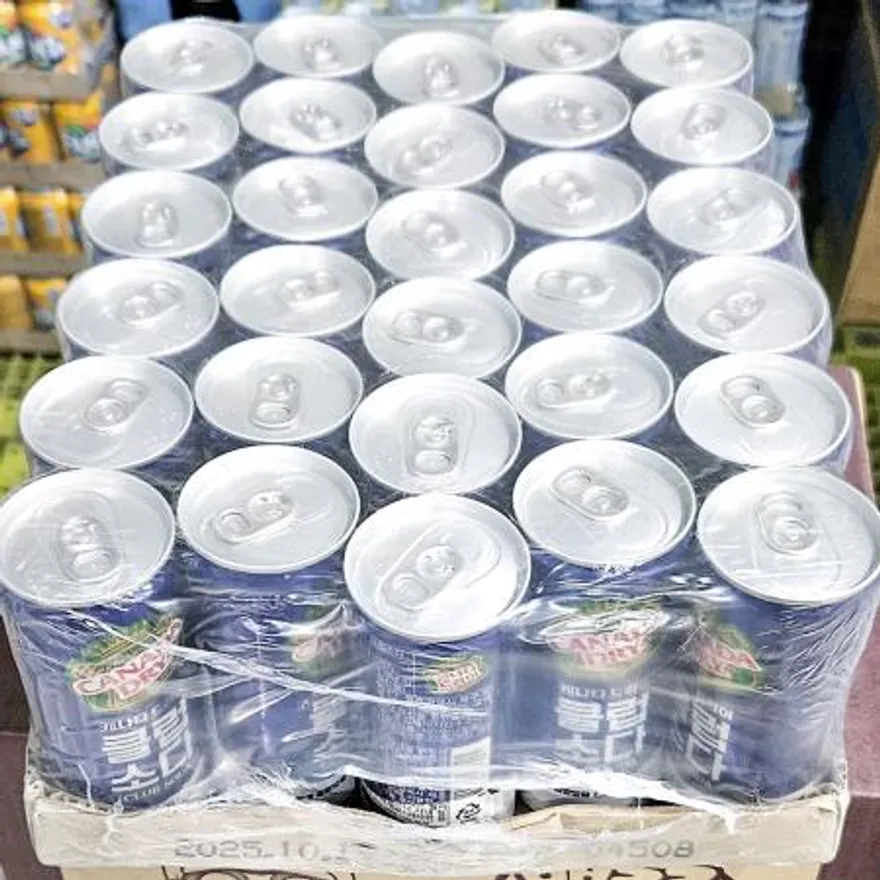 클럽소다(코카콜라 250ml 30개) 식자재 탄산수 음료수 업소용음료 카페음료 식당음료 코카콜라클럽소다 탄산음료 대용량음료 이미지