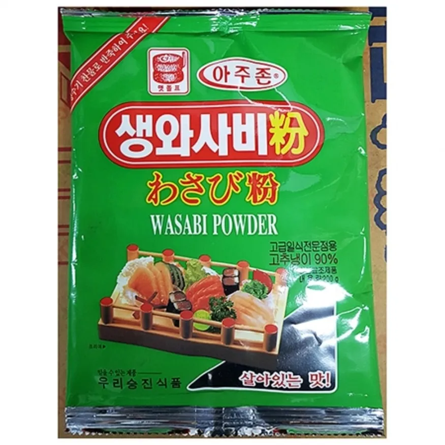 생와사비(고추냉이분 맷돌표 200g) 고추냉이 업소용 와사비 식자재 일식재료 초밥재료 회소스 일식당 횟집 이미지