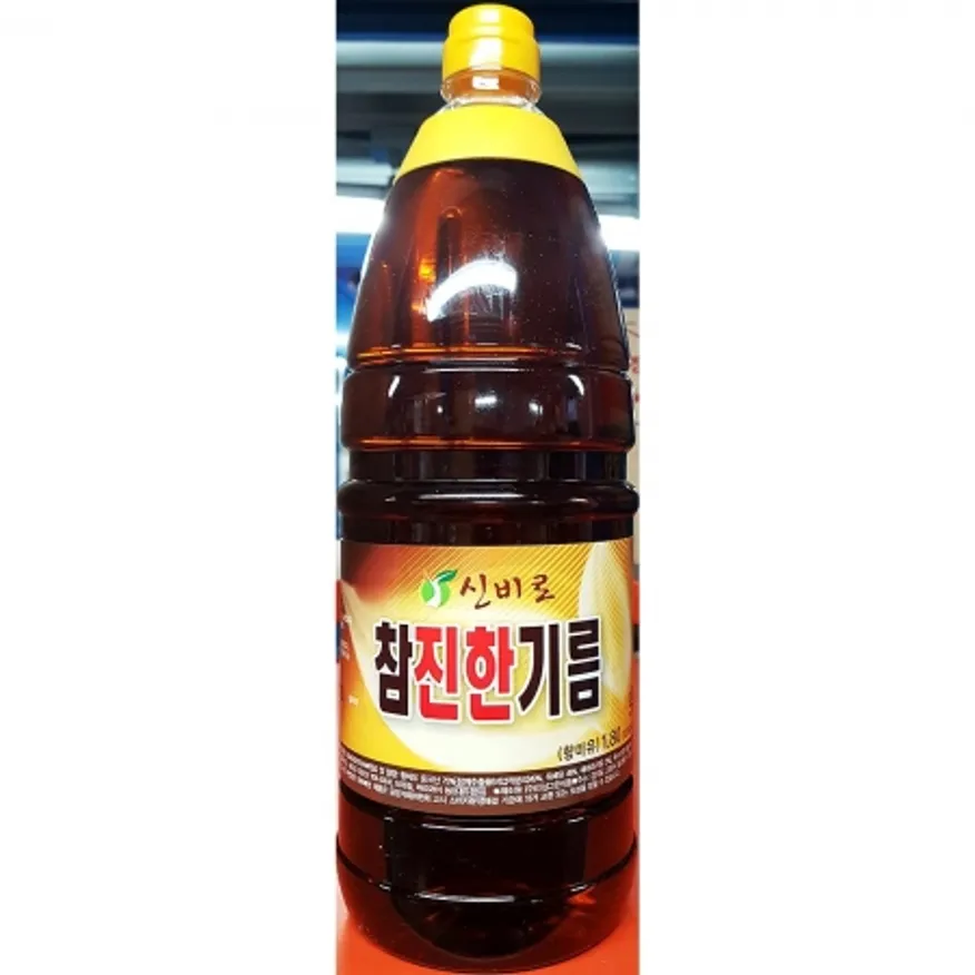 진성 참진한 참기름 1.8L 10개 식자재 업소용 대용량 오뚜기 저온압착 제일제당 고소한 년 농부창고 고향식품 강동상회 국산 이미지