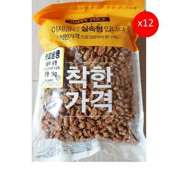 커피땅콩(맛깔지기 1k) 12개 식자재 업소용 대용량 추억의 단짠믹스 대용량 어쏠티드피넛츠 빠르미쇼핑 크리스피 선명농수산 황남 오징어