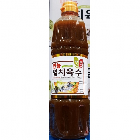 청우 멸치육수 진국 900ml 1개 식자재 업소용 대용량 청우 수끼 선도 이츠웰 쯔유 달디단마켓 식재료 어묵 선도식품 이미지