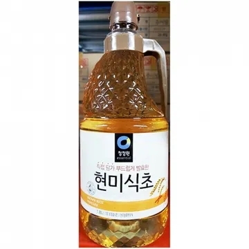 현미식초(대상 1.8L) 6개 식자재 업소용 대용량 오뚜기 대상 순희엄마 안현필 천연발효 한삶 천연식품 자연발효한 양조