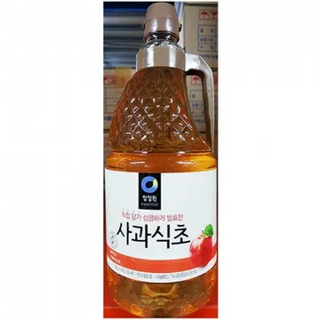 사과식초(대상 1.8L) 1개 식자재 업소용 대용량 데니그리스 오뚜기 브래그 코스트코 좋은습관 애사비 모던구루 유기농 생생초