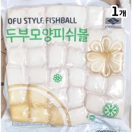 피쉬볼(랜시푸드 두부모양 500g) 1개 식자재 업소용 대용량 영진 하이디라오 마라 중국식품 새마원 주방선배 중국 밍양 홍구구 이미지