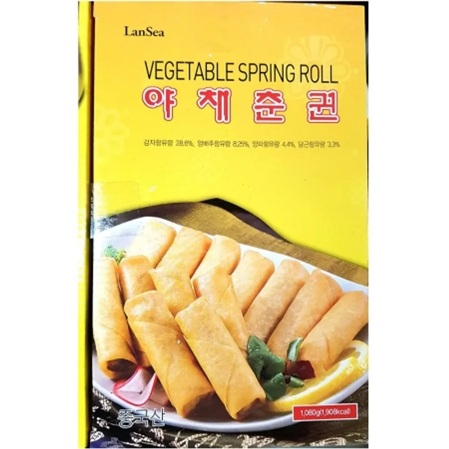 랜시 야채춘권 1.08KX10 이미지