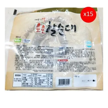 순대(호호찰 성빈식품 500g) X15