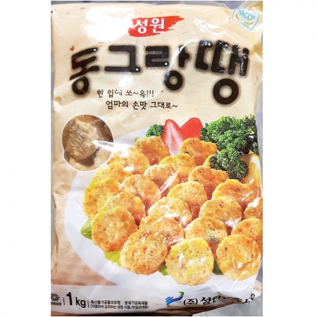 성원 동그랑땡 1K 1개 식자재 업소용 대용량 삼양 아미고 성원 씨밀레 대림 사조오양 성원냉동 한성기업 이미지