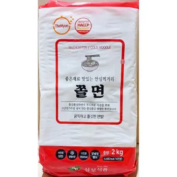삼보식품 쫄면(2K) 1개 식자재 업소용 대용량 평화 삼보 평화에프앤비 성일 맛찬들 천일 면사랑 쫄면 강원