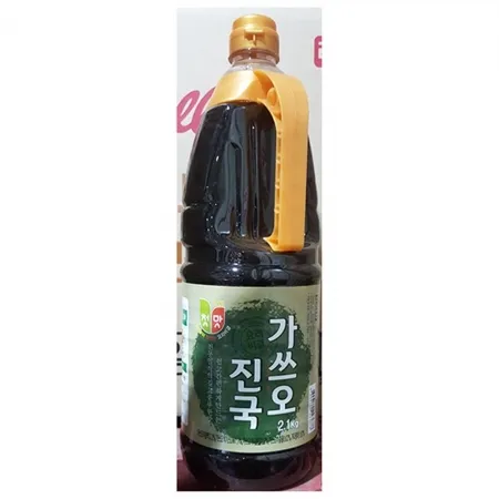 가쓰오진국(청우 2k)X8 업소용소스 대용량소스 우동육수 액상소스 가쓰오소스 우동국물 면요리육수 식당용소스 청우소스