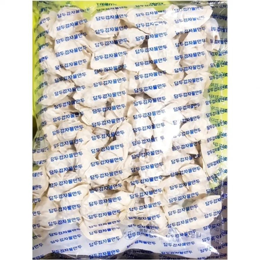 감자물만두(담두 1Kg) 1개 식자재 업소용 대용량 오뚜기 딤섬 즉석요리 야채춘권 간편 건강한 건강 삼양 스프 이미지