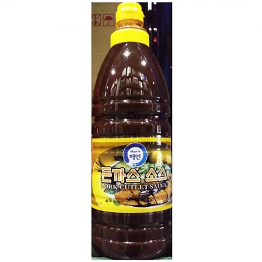 돈까스소스(해인 2K)X6 업소용 식당용 돈까스전문점 대용량 돈가스소스 튀김소스 경양식소스 이미지
