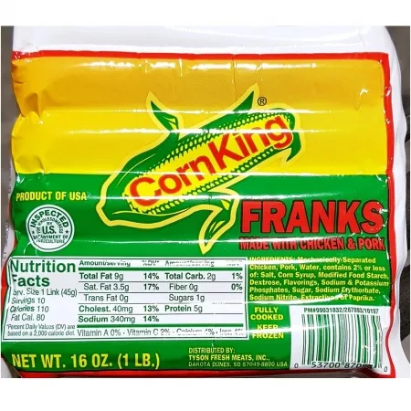 콘킹 저염부대소시지 454g 40개 식자재 업소용 대용량 카보트 콘킹 초원 부대소시지 에스앤 청정원 롯데 소시지 안주 이미지