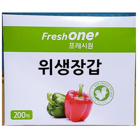 위생장갑(FO 200매입)X40 비닐장갑 일회용장갑 식품용장갑 조리용장갑 업소용장갑 식당용 주방위생 대용량장갑 위생용품