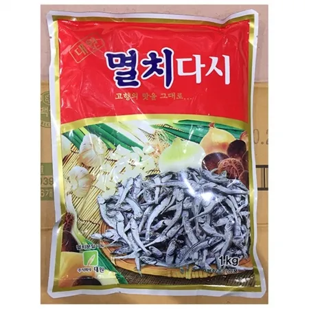 멸치다시(대원 1k) 업소용 식자재 조미료 식당재료 국물육수 멸치다시다 다시다 육수용
