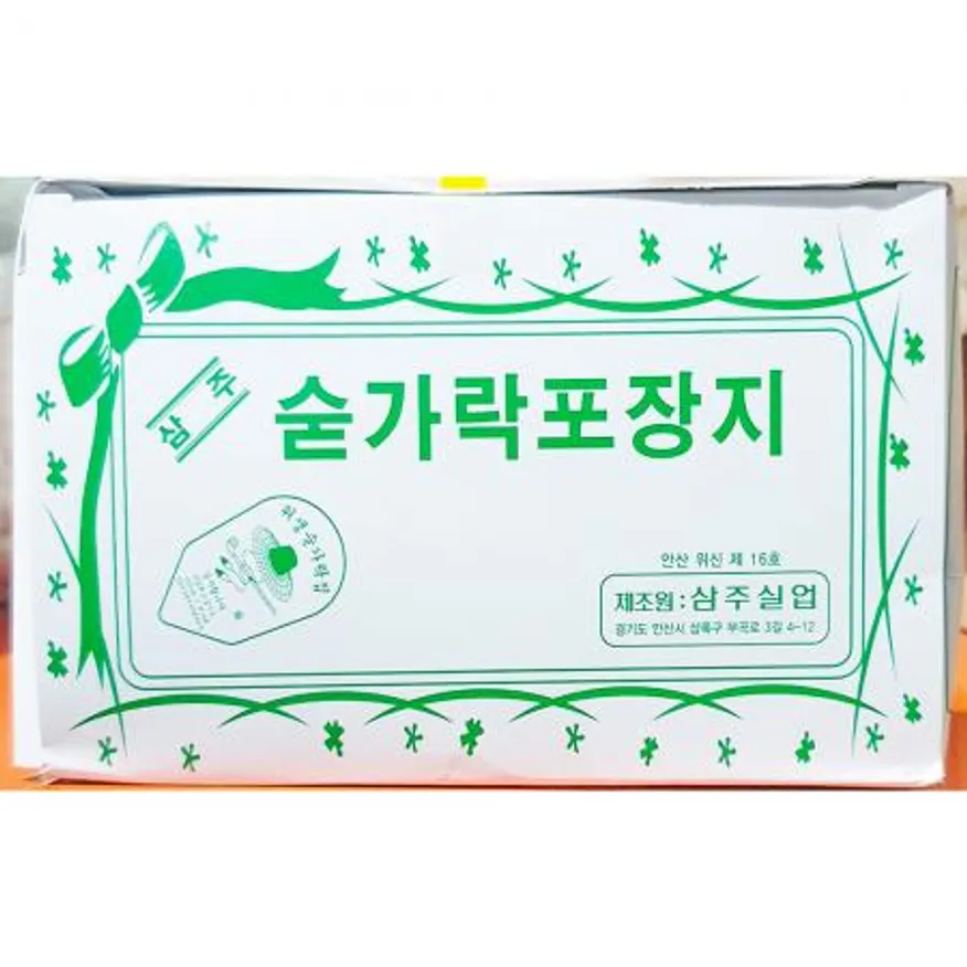 숟가락집(삼주 중 1008매) X24 수저집 일회용 숟가락 포장 업소용 위생 용품 식당용 개별 수저 배달 대용량 일회용품 이미지