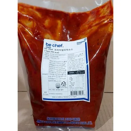 프리미엄피자소스(동원홈푸드 3k) 피자소스 토마토소스 파스타소스 피자재료 업소용 식자재 대용량소스 피자전문점