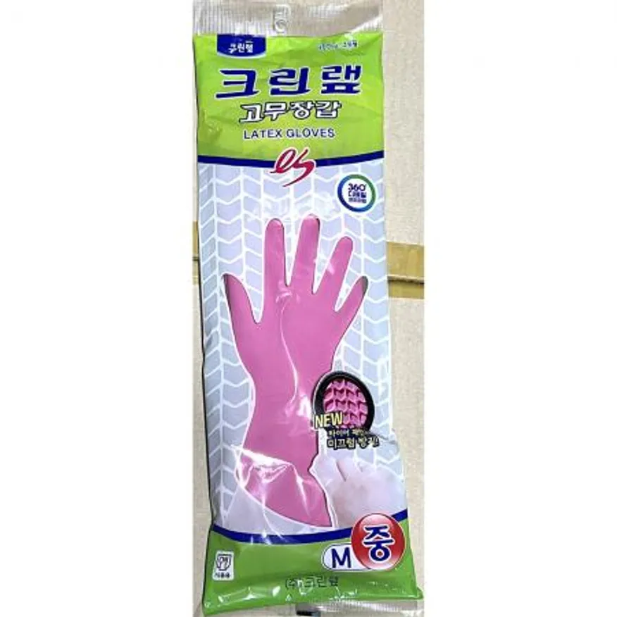 고무장갑(크린랲 중 분홍색) X100 이미지