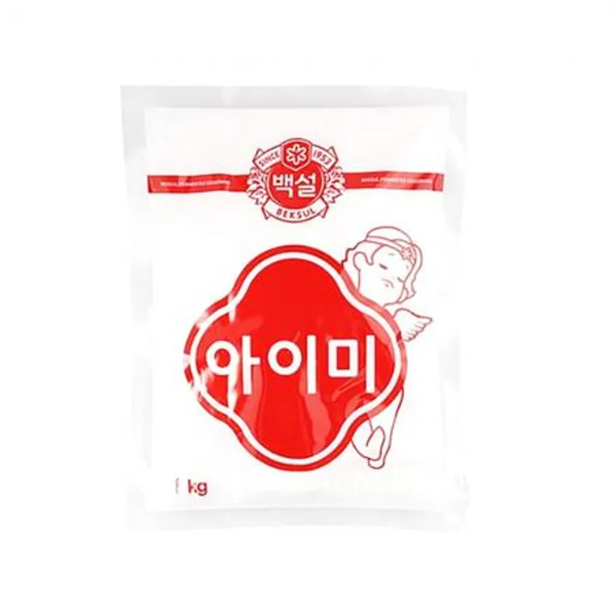 아이미(백설 1K) 1개 식자재 업소용 대용량 대상 백설 한식 아이미 식당용 핵산 주방용품 쇠고기맛 대용량 이미지