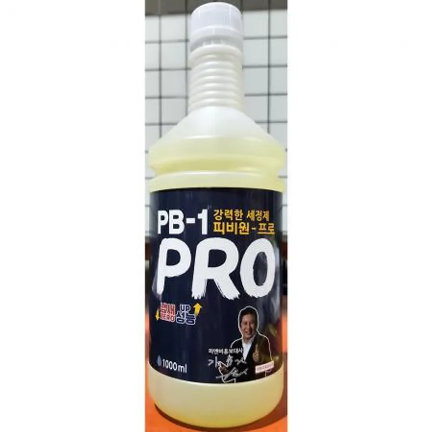 1 세정제(PRO 1L 리필용) X5 pb 업소용 다목적 기름때 제거제 주방 세제 강력 청소용품 식당 클리너 이미지