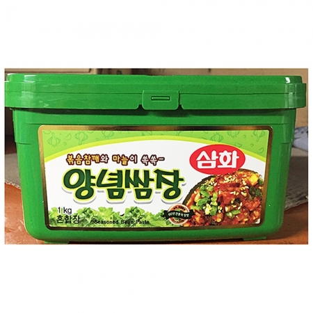 양념쌈장(삼화 1k) 12개 식자재 업소용 대용량 양념 쌈장 삼화 제이큐 사조 신송 화미 순창궁 양지뜰 이미지