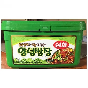 양념쌈장(삼화 1k) 12개 식자재 업소용 대용량 양념 쌈장 삼화 제이큐 사조 신송 화미 순창궁 양지뜰