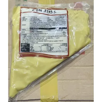 고구마크러스트(냉동 1K) 1개 식자재 업소용 대용량 태원 고구마 대용량 동원홈푸드 네오스 진심 동원 고구마크러스트 맛비