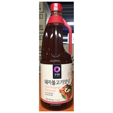 불고기양념(돼지 대상 2K) 1개 식자재 업소용 대용량 돼지 백설 제일제당 청정원 불고기 돼지불고기양념 대상 맛있는 이미지