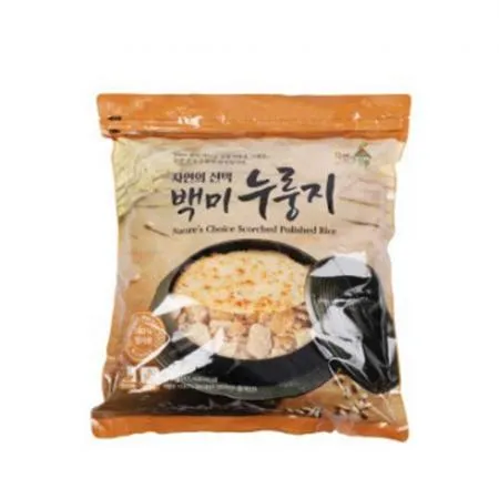 EC 자연의선택 백미 누룽지 3kg (대용량) 1개 식자재 업소용 대용량 자연의선택 찹쌀 자연의 쌍지뜰 도깨비마켓 누룽지 햇반 맛뜰정원 국산 이미지