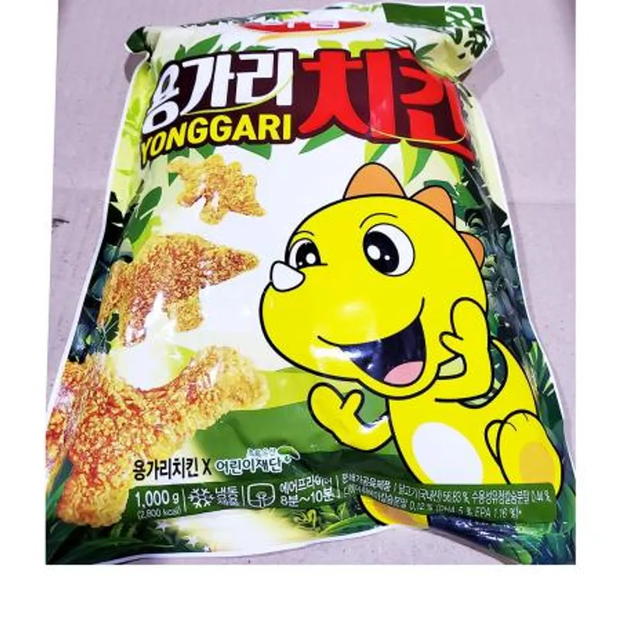 하림 용가리치킨너겟(20g x50개) 식자재 업소용 대용량 하림 마니커 치킨너겟 육가 성원 가공 육가공 즉석식품 가 이미지