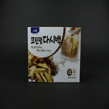 크린랩-크린랲 다시백 대 30매 육수팩 국물팩 망사 주방용품 업소용 식당 가정용 위생용품