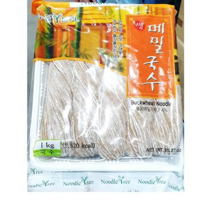 생메밀면(누들트리 1k) 1개 식자재 업소용 대용량 누들트리 면사랑 평화 쯔유젠미 생 메밀냉면 평화에프앤비 강원 냉면 이미지