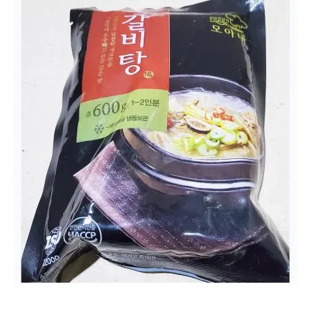 갈비탕(다모아 600g) 1개 식자재 업소용 대용량 복만네 삼보 갈비탕 진한 우거지갈비탕 고향 즉석식품 이푸드 이미지