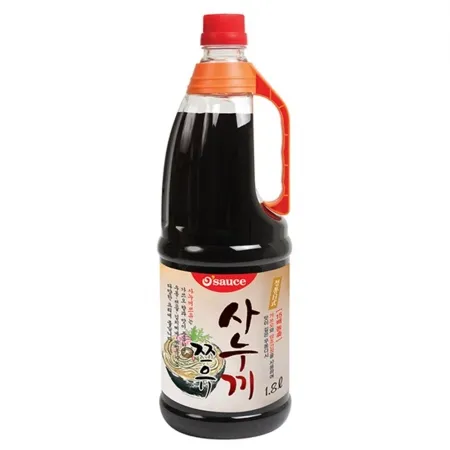 사누끼쯔유(선도 1.8L) 쯔유 우동쯔유 사누끼우동 우동육수 일본간장 가쓰오부시 면요리 일식당 식자재 업소용