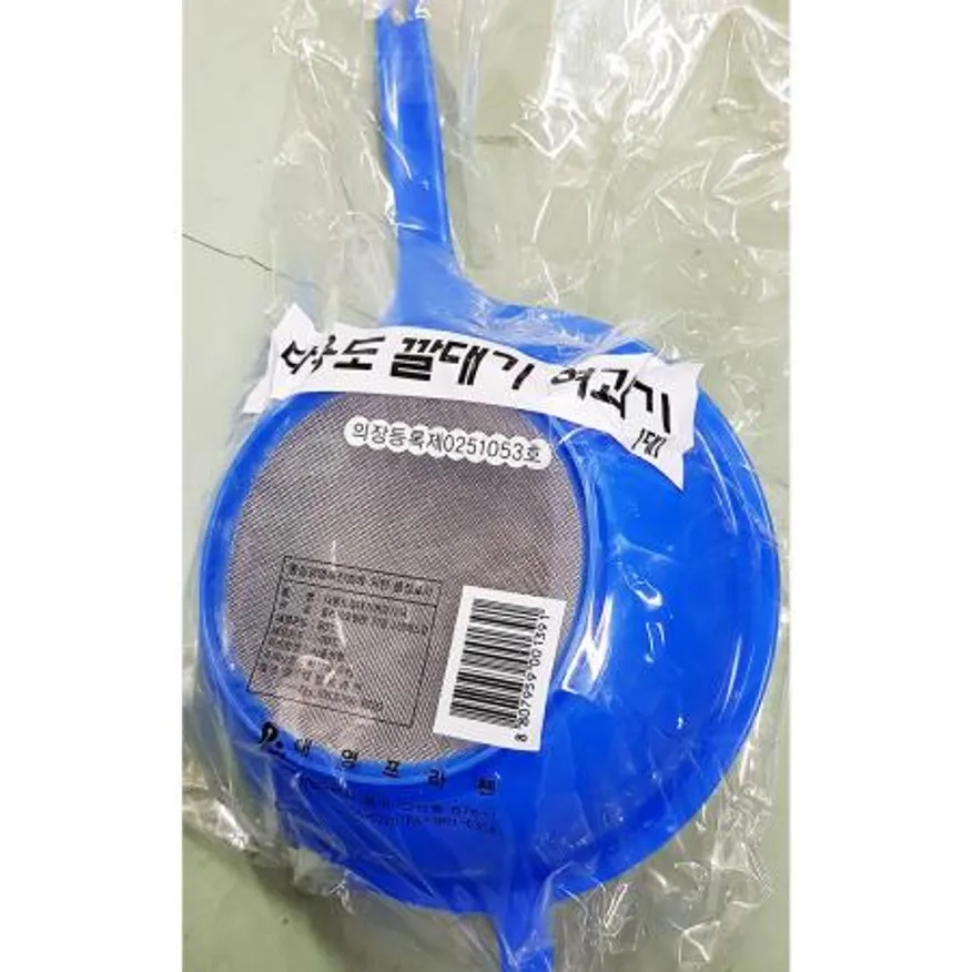 깔대기여과기(대 색상랜덤) 깔대기 여과기 필터 거름망 주방용품 식당용품 가정용 플라스틱깔대기 다용도깔대기 조리도구 이미지